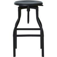 New Foundry Bar Stool  Matte Black