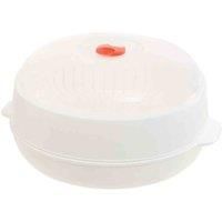 Premier Housewares Microwave Steamer, White