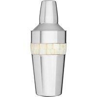 Premier Housewares Mother of Pearl Cocktail Shaker - Stainless Steel