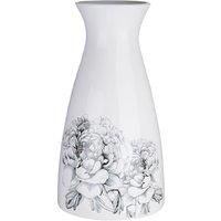 Premier Housewares Bloom Vase  White/Black Dolomite