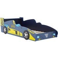 Premier Housewares Kids Car Bed  Blue