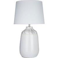 Wenita Ceramic Table Lamp, white