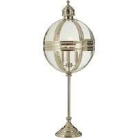 Premier Housewares Hampstead Table Lamp in Iron/Glass - Brass Finish