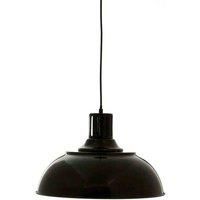 Brook Pendant Light Metal Black Shade Kitchen Living Room Ceiling Lamp