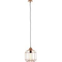 Interiors by PH Beacan Wire Pendant Light, Copper