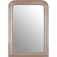 Gaia Silver Wood Wall Mirror