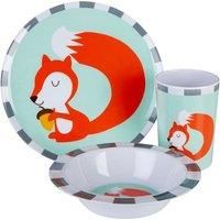 Premier Housewares 1206333 Mimo Kids Susie Squirrel Tableware, Melamine