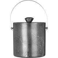 Premier Housewares Ice Bucket with Lid, Stainless Steel, Silver, 16 x 18 x 15 cm
