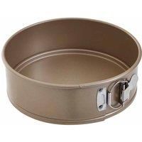 Premier Housewares Champagne Cake Tins Baking Tins Springform Cake Tin Carbon Steel Cake Baking Tins Pie Tin Mini Cheesecake Tin 21.6 x 7