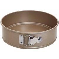 Premier Housewares from Scratch Satin Cake Pan, Carbon Steel, Champagne, 24 x 24 x 7 cm