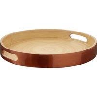 Premier Housewares Kyoto Small Tray  Rose Gold