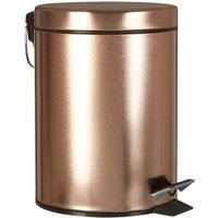 Premier Housewares Kicthen Bin, PP - Polypropylene, Tin, Rose Gold, One size