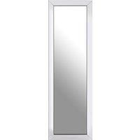 Orsina Avelene Emma Floor Standing Mirror in Silver