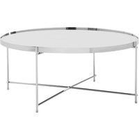 Orsina Allure Mirror Coffee Table in Silver