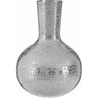 Interiors By Ph Bottle Vase Hammered Silver Effect