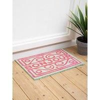 Maison by Premier - Neon Bonjour Doormat - Sustainable coir fibre