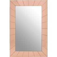 Premier Housewares Kensington Townhouse Earl Wall Mirror - Rose Gold Finish