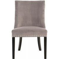 Interiors By Premier Elegant Natural Linen With Curly Back Dining Chair, Sturdy Dining Chair, Stylish Chair For Dining room