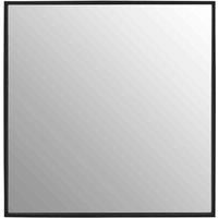 Interiors by PH Matt Black Large Square Wall Mirror