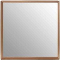 Interiors by PH Small Square Gold Finish Wall Mirror