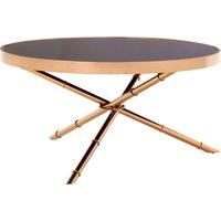3 Leg Coffee Table, Gold, 80cm