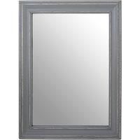 Orsina Henley Wooden Frame Wall Mirror in Grey