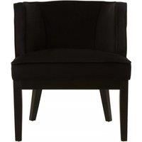 Interiors by Premier Daxton Velvet Rounded Chair