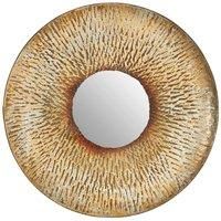 Interiors by PH Faiza Small Textured Wall Mirror