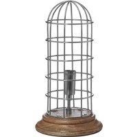 Premier Housewares Marston Small Table Lamp in Metal/Wood