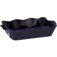 Premier Housewares Casserole Dish, Modern Retro, Stoneware, Small - Blue