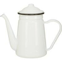 Premier Housewares Hygge White Coffee Pot