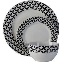 Premier Housewares Avie 12 Piece Windmill Dinner Set Porcelain