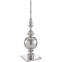 Premier Housewares Large Obelisk - Rough Nickel/Silver Finish