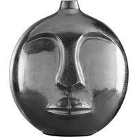 Interiors by PH Large Silver Finish Round Vase