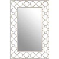 Premier Housewares Zariah Wall Mirror  Antique Silver Finish