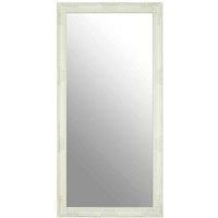Interiors by PH Andrey White Brushed Gold Finish Wall Mirror
