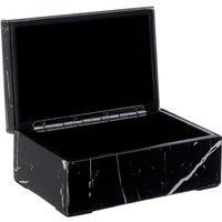 Premier Housewares Renata Small Jewellery Box - Printed Glass