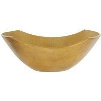 Premier Housewares Estrella Large Bowl - Gold Finish