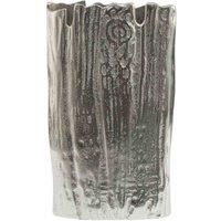 Interiors By PH Vase Silver Finish Aluminium Small