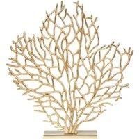 Premier Housewares Prato Large Tree Sculpture - Gold Finish