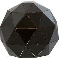 Premier Housewares Mateo Geometric Table Lamp  Black Finish