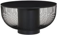 Premier Housewares Black Glass Coffee Table, Black