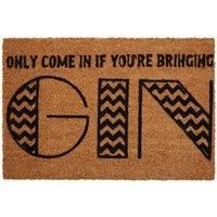 Premier Housewares Door mat, Indoor, Non Slip - Gin,60x40x2