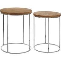 Interiors by PH Set Of 2 Round Side Tables