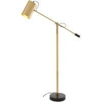 Interiors By Premier Floor Lamp  Black/Gold Finish