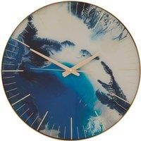 New Celina Wall Clock Abstract Design No Numbers Modern Home Office Decor Quartz