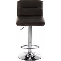 Baina Black Seat Bar Stool with Chrome Base - Premier Housewares