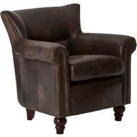 Cozy Dark Grey Scroll Armchair,Heritage Design Chair With Copper Studded Detail,Walnut Wooden Lounge Seat