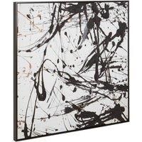 Premier Housewares Astratto Black/White Wall Art