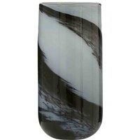 Interiors by PH Large Grey Black Brushstroke Vase